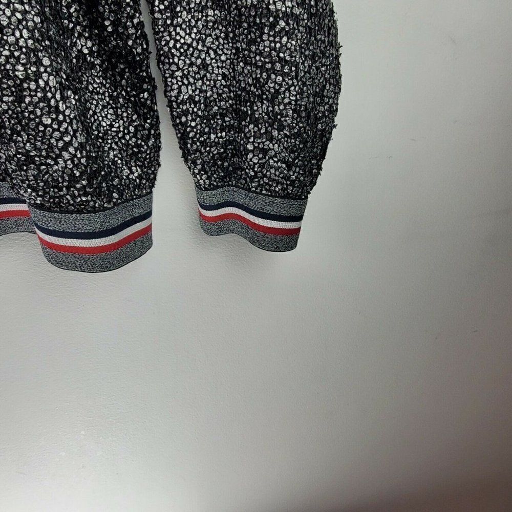 Zoe By Michael Phillips Jacket XXL Black & Silver - Picture 6 of 11